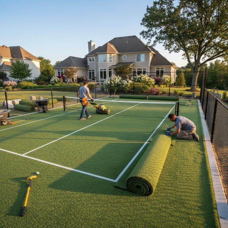 Backyard Sports Turf Installation: Creating A Bocce Ball Or Pickleball Court At Home